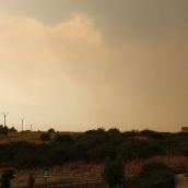 El humo de los incendios y el polvo africano deterioran la calidad del aire en León | José Martín