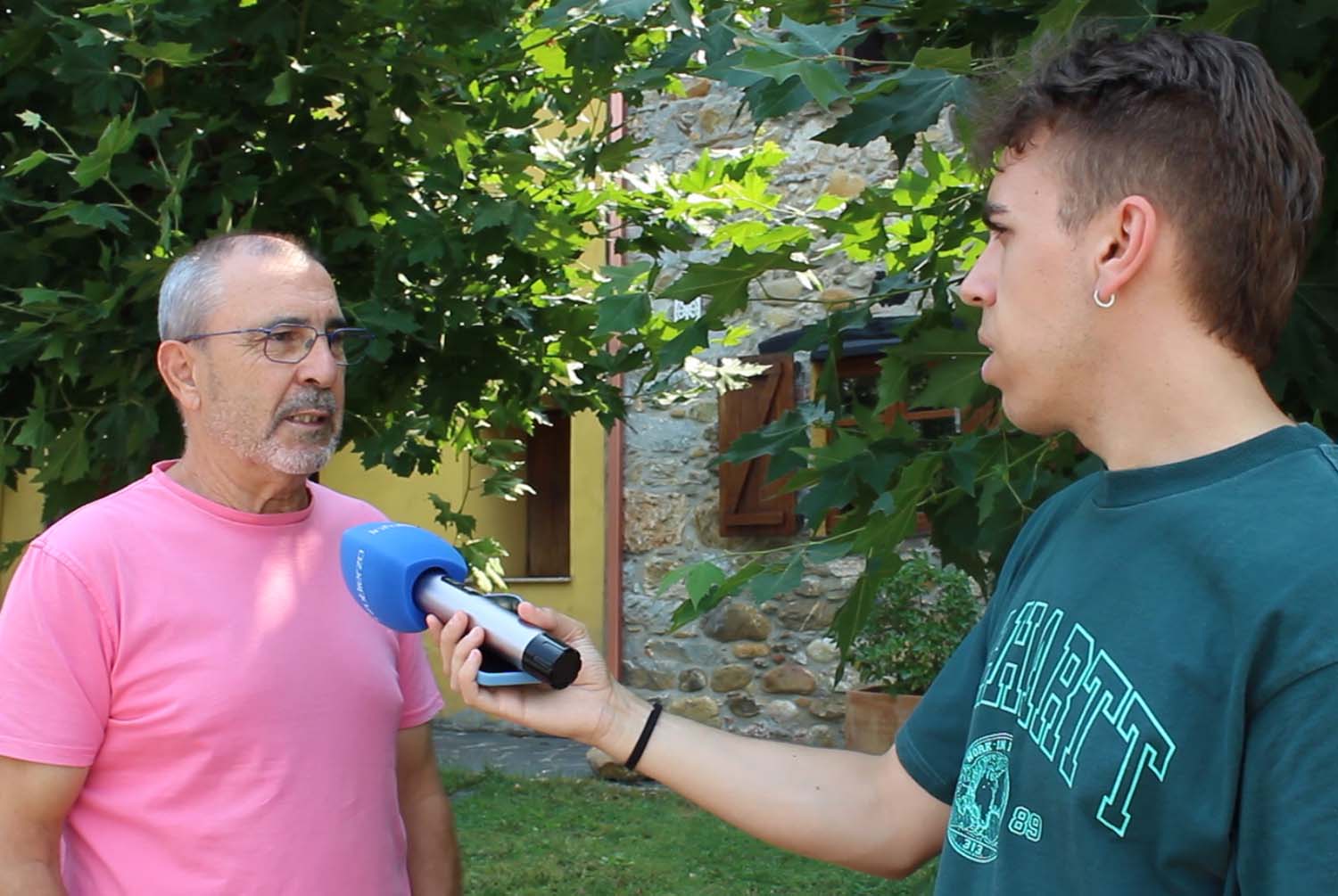 Los vecinos de Carucedo relatan como vivieron el incendio de Yeres