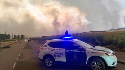 Investigan a un hombre como presunto autor de un incendio que quemó dos hectáreas en Filiel