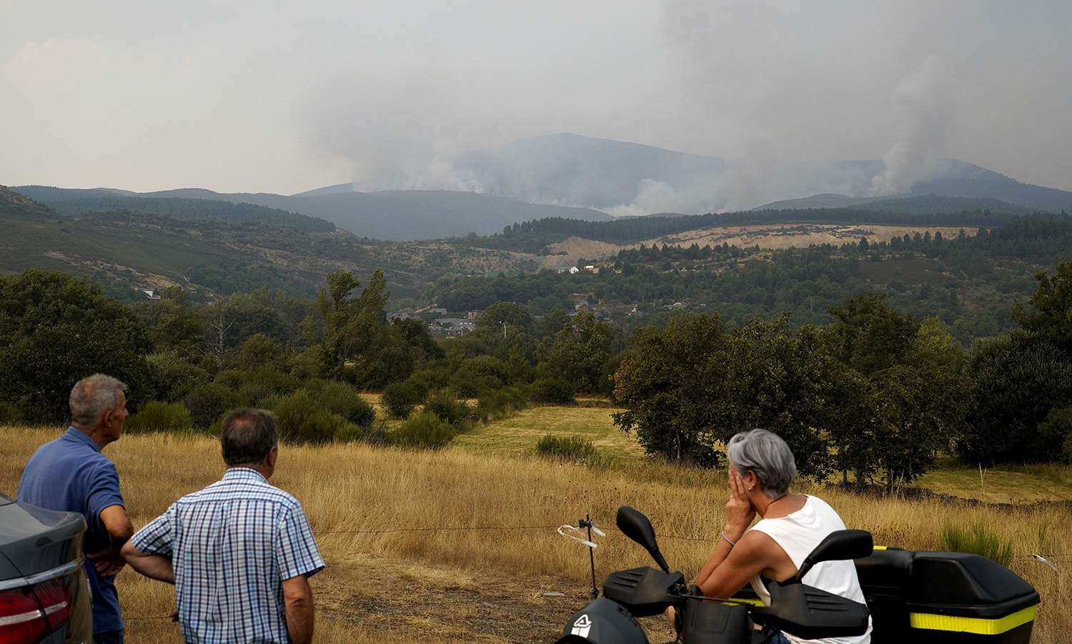 César Hornija / ICAL . Incendio en Anllares del Sil César Hornija / ICAL . Incendio en Anllares del Sil