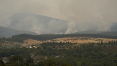 César Hornija / ICAL . Incendio en Anllares del Sil César Hornija / ICAL . Incendio en Anllares del Sil
