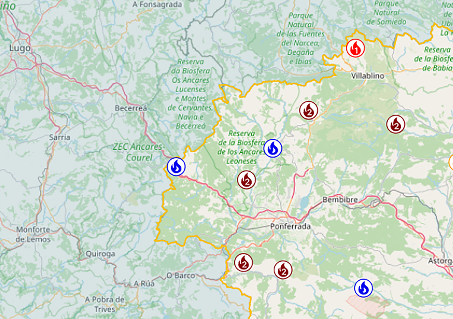 Tabla actualizada a 15 de agosto a las 21 horas Tabla actualizada a 15 de agosto a las 21 horas