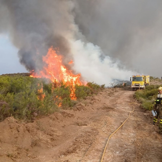 Incendio de Yeres/Llamas de Cabrera Incendio de Yeres/Llamas de Cabrera