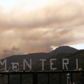 Incendio proveniente de Orense se acerca a Corullón (1)