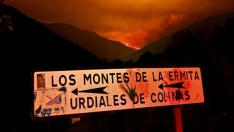 Incendio en Colinas del Campo