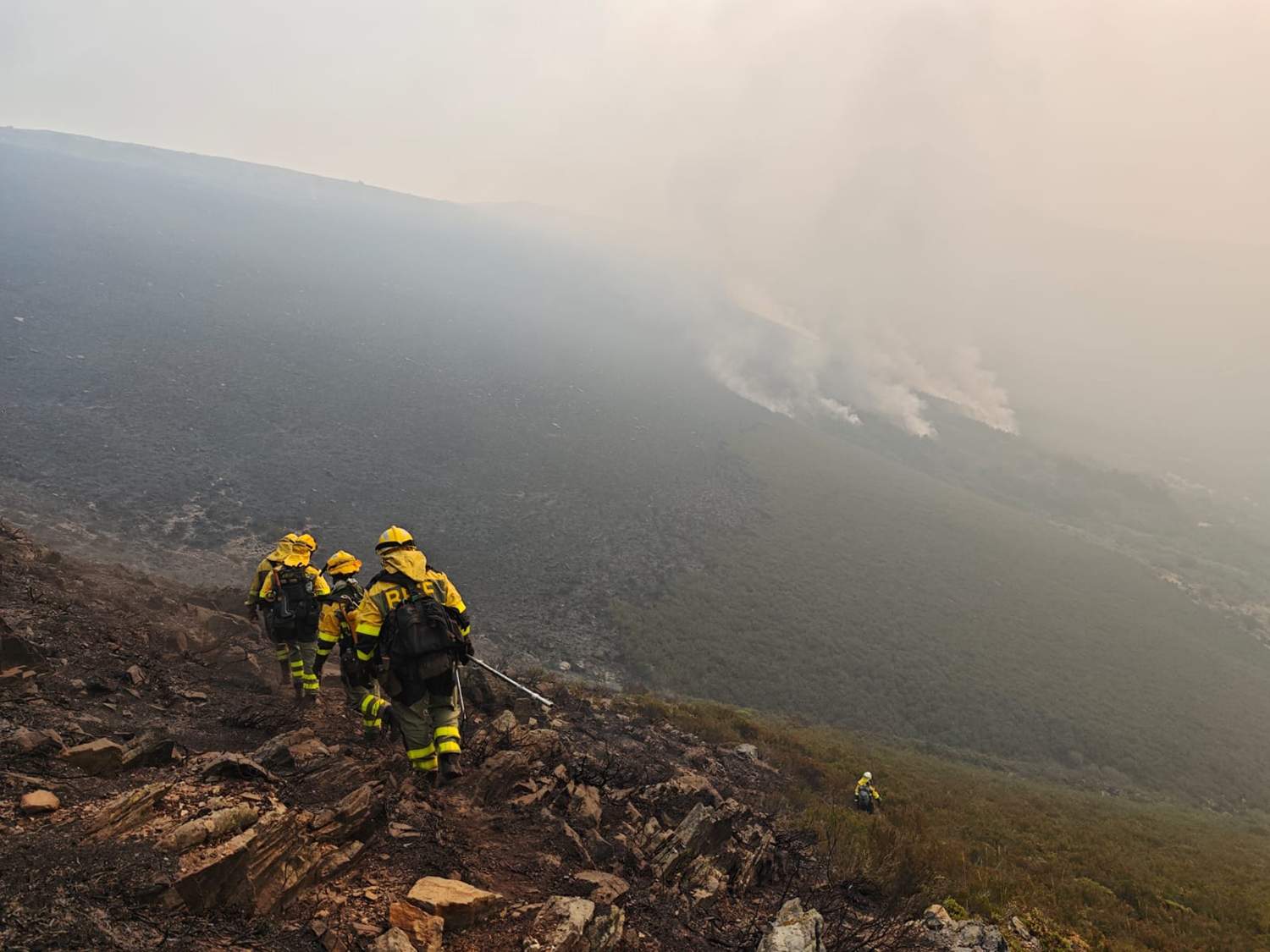 Incendio de Llamas de Cabrera | Incendios forestales en El Bierzo y León