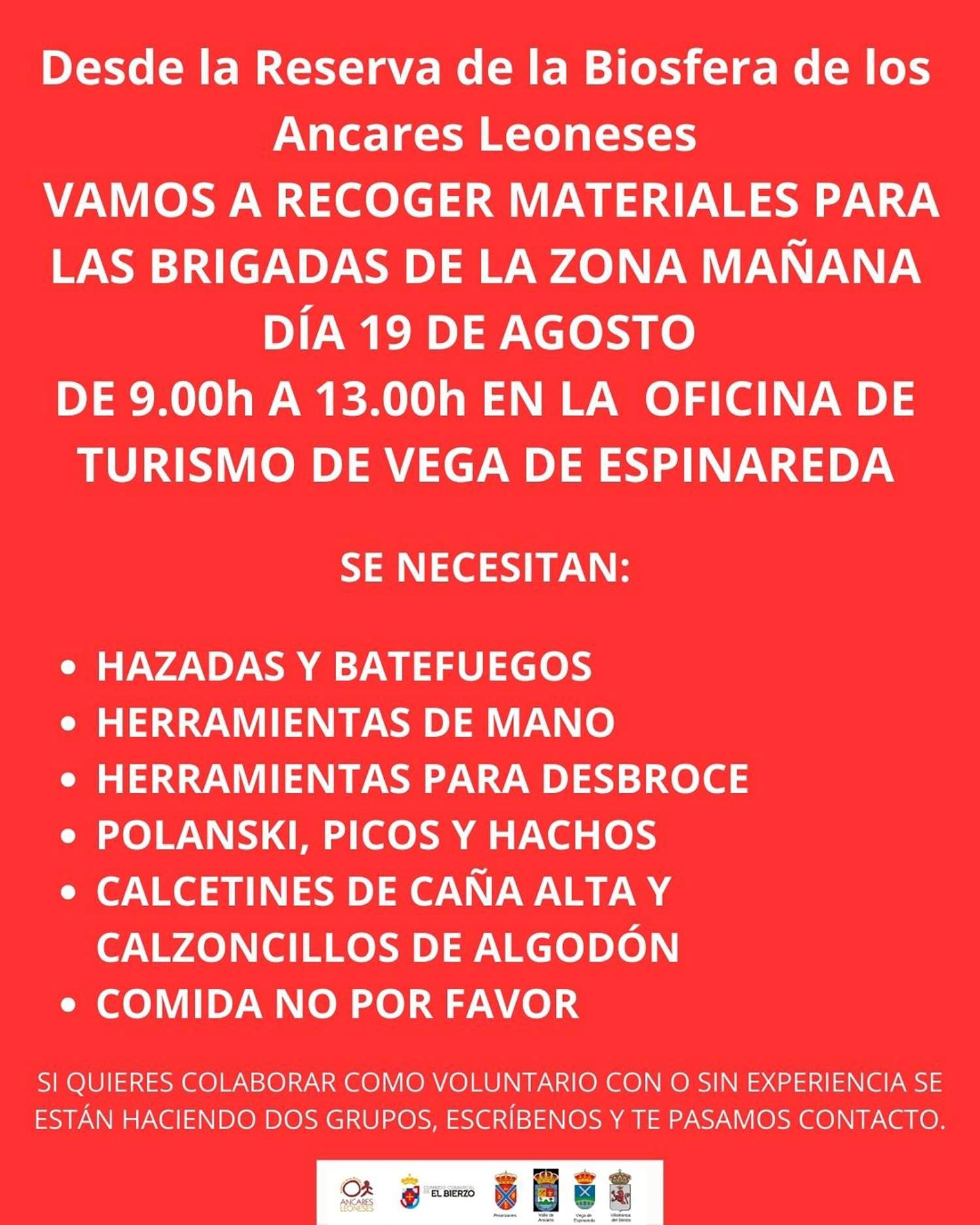 Recogida en la Reserva de los Ancares