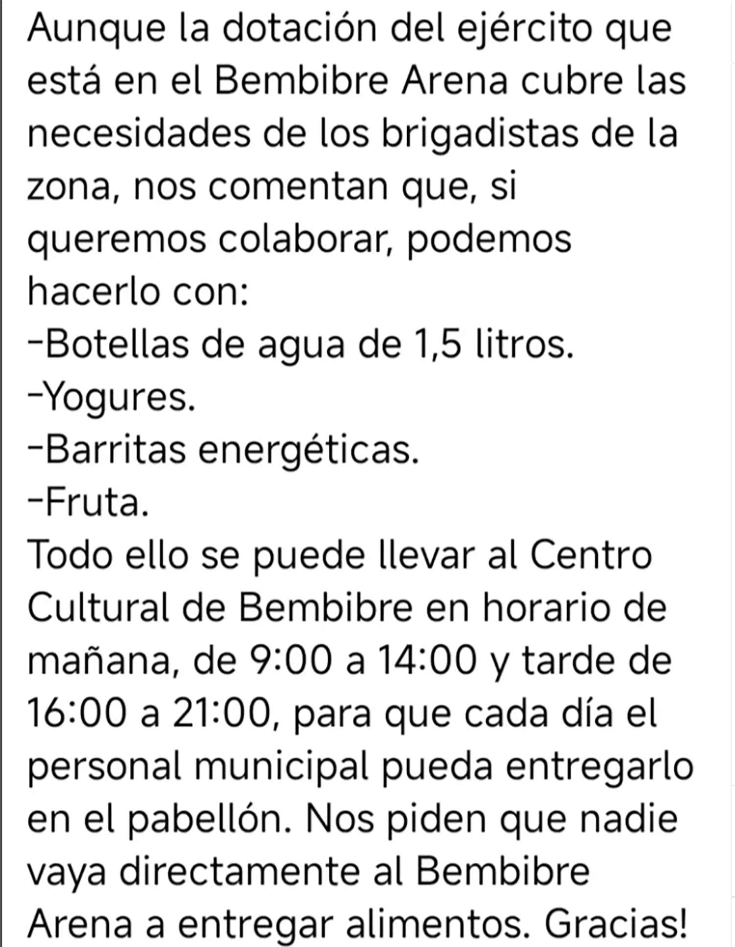 Recogida de enseres en Bembibre