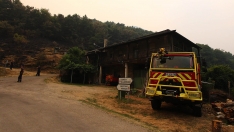 César Hornija ICAL. Incendio en el municipio de Oencia
