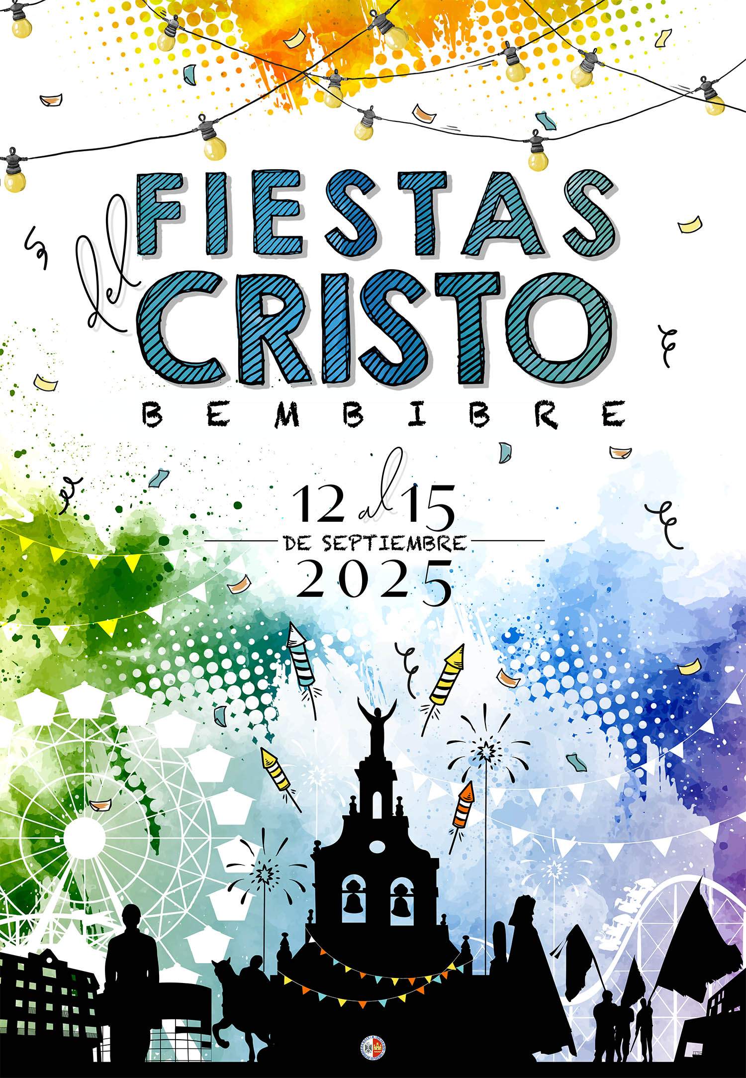 Cartel Fiestas del Cristo de Bembibre 2025