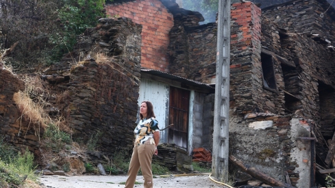 Efectos del incendio de Gestoso en Oencia (11)