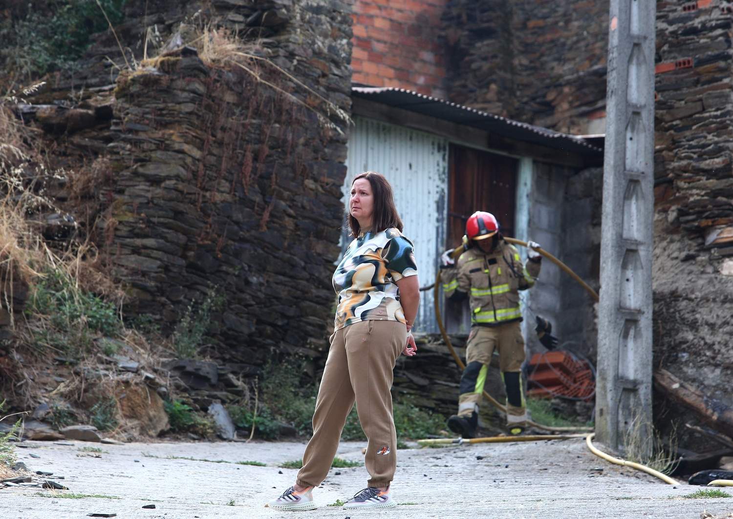 Efectos del incendio de Gestoso en Oencia (13)