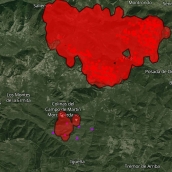 Nuevo foco en el incendio de Fasgar