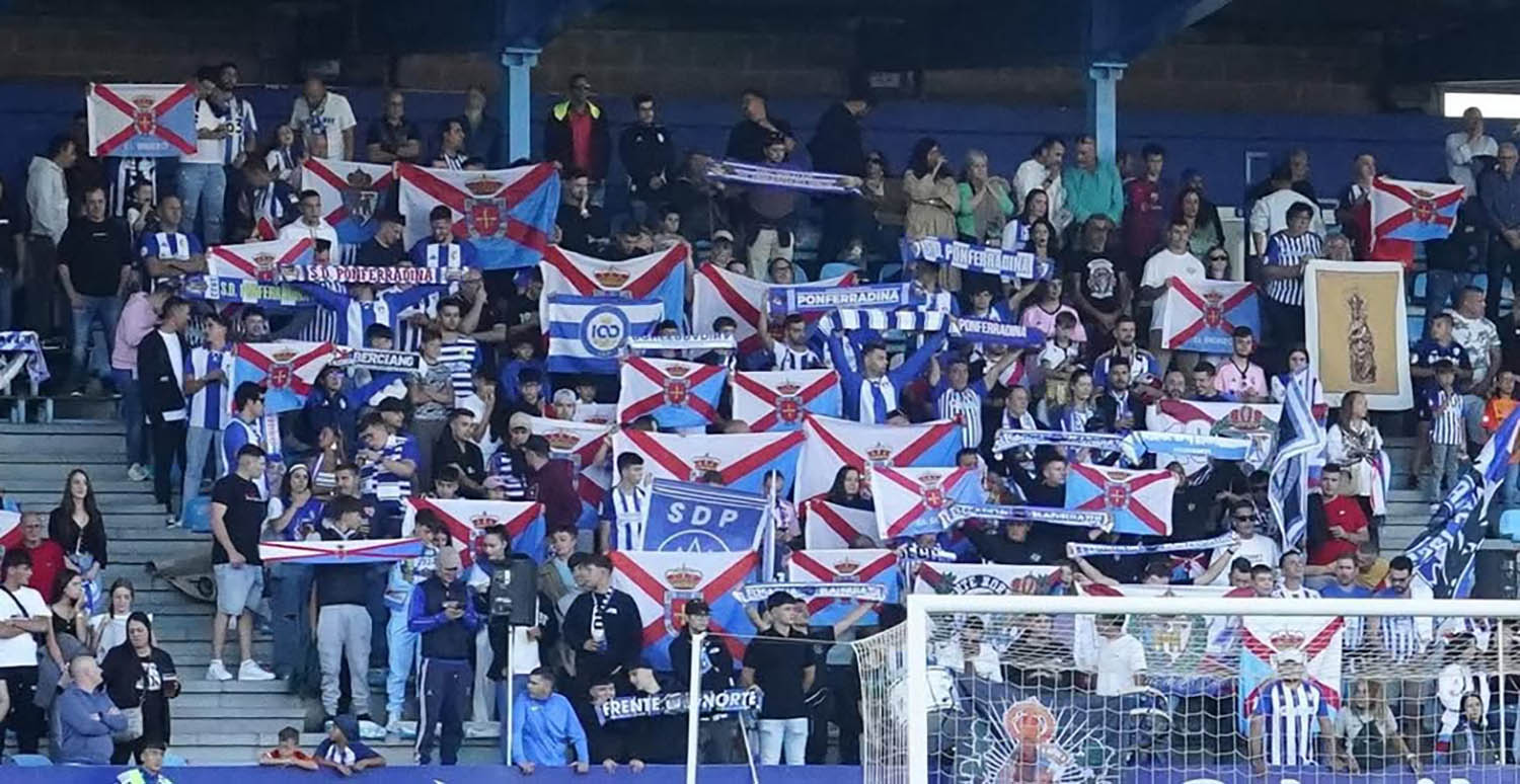 Afición de la Ponferradina X: SD Ponferradina 