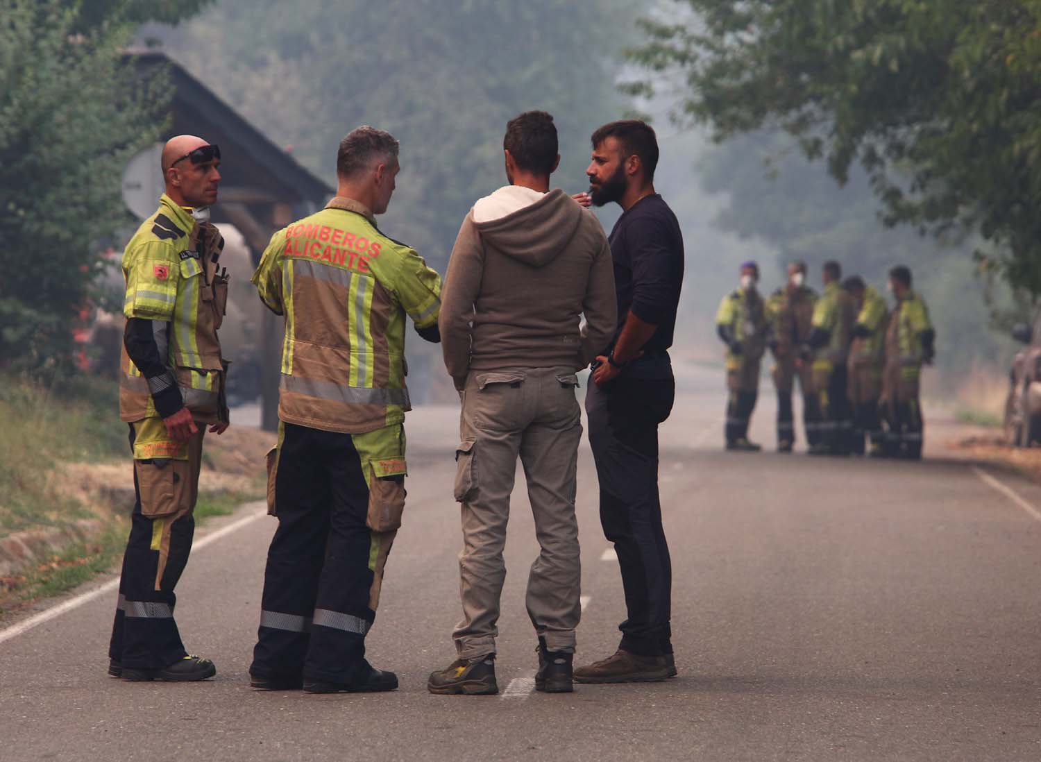 Incendio en Colinas del Campo perteneciente al municipio de Igüeña (14)