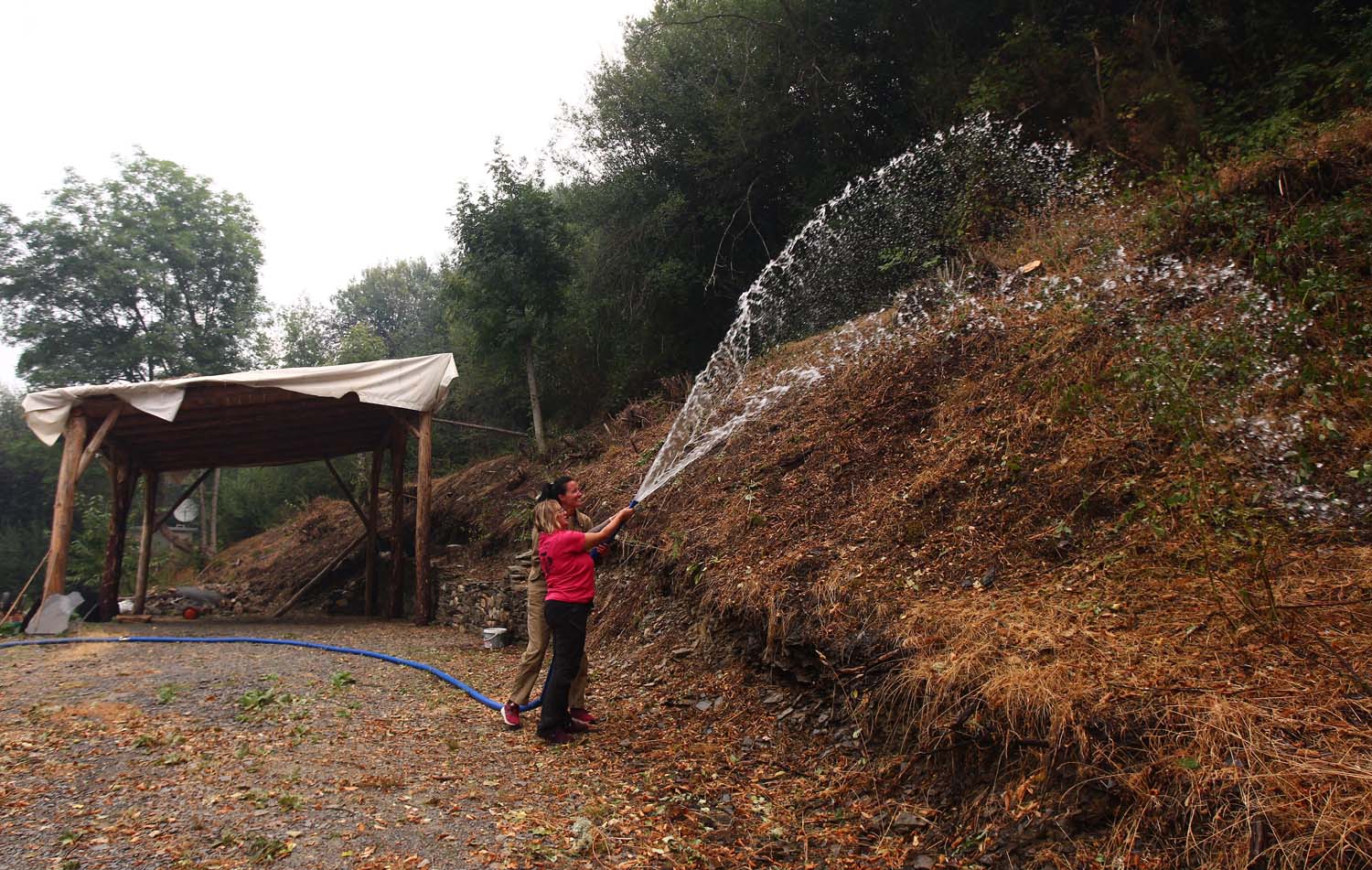 Incendio en Colinas del Campo perteneciente al municipio de Igüeña (15)