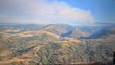 Incendio de Colinas del Campo a primera hora de este viernes