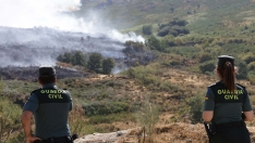Incendio de Porto que dio origen al de La Baña | Desalojada La Baña (Encinedo) tras reactivarse un foco en el incendio que cruzó desde Zamora 