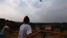 Vecinos en el Incendio de Molinaseca (6) César Hornija / ICAL