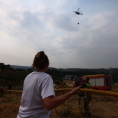 Vecinos en el Incendio de Molinaseca (6) César Hornija / ICAL Vecinos en el Incendio de Molinaseca (6) César Hornija / ICAL