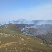 Incendio en Llamas de Cabrera | Brif Tabuyo | La Junta declara alerta de riesgo de incendios forestales por temperaturas de hasta 35 grados en toda la Comunidad