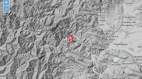 Terremoto en Sobrado este fin de semana