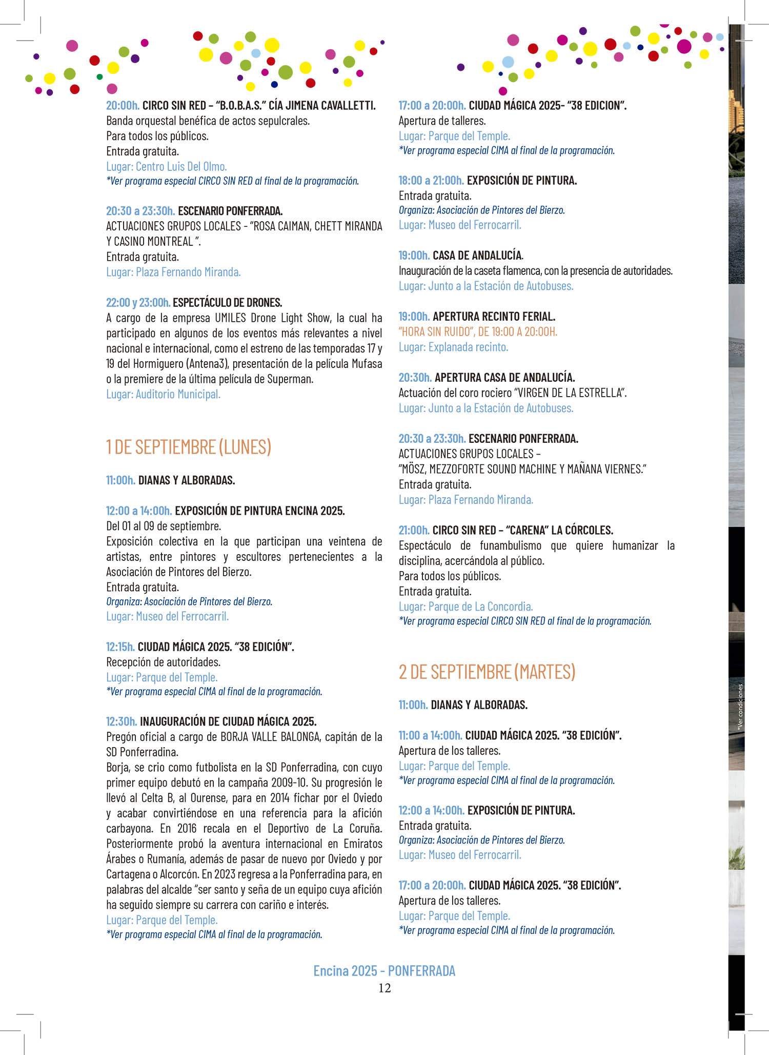 PROGRAMA FIESTAS DE LA ENCINA 2025 9