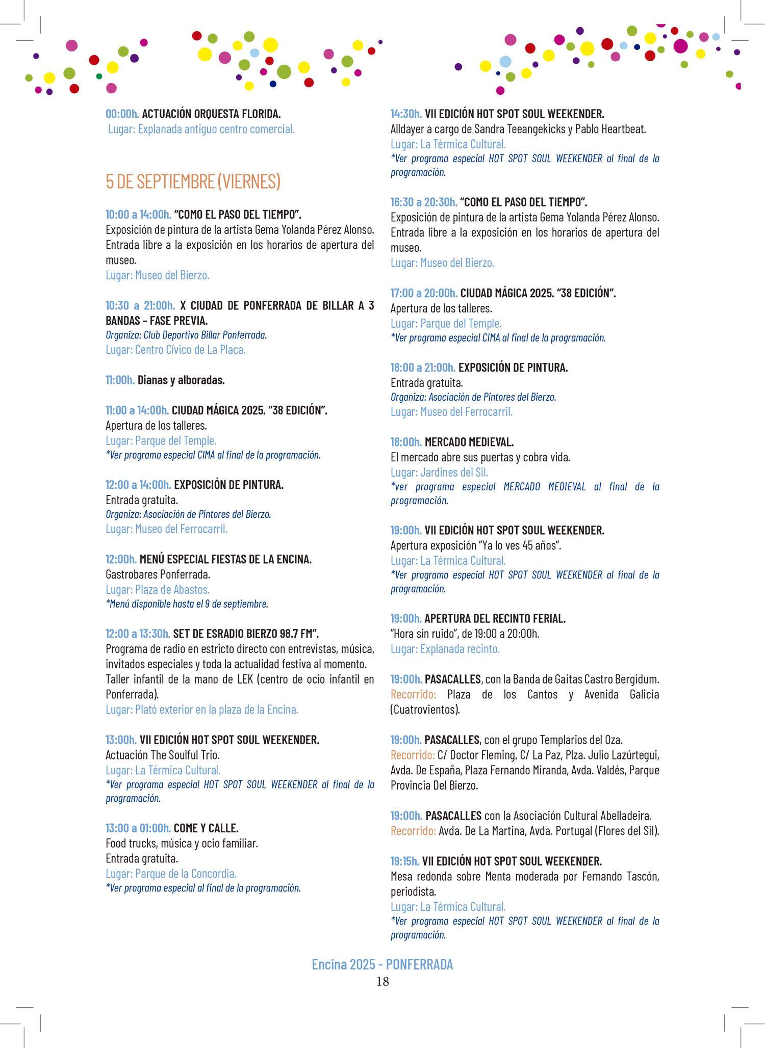 PROGRAMA FIESTAS DE LA ENCINA 2025 12