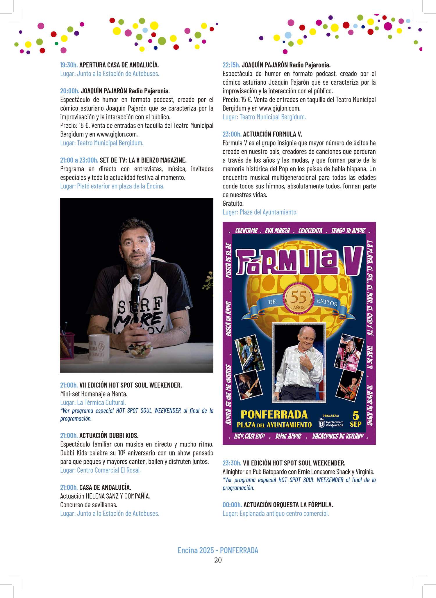 PROGRAMA FIESTAS DE LA ENCINA 2025 13