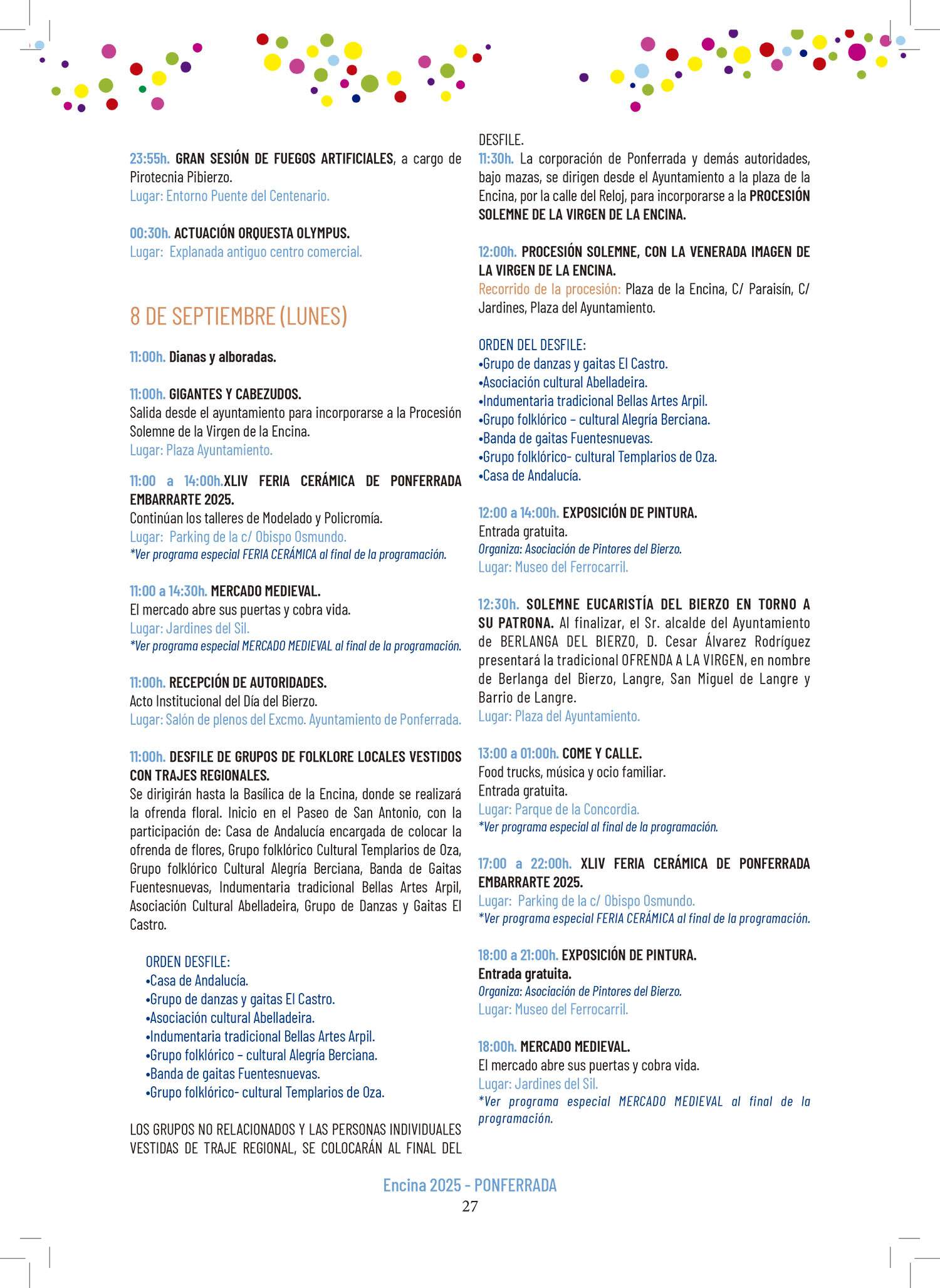 PROGRAMA FIESTAS DE LA ENCINA 2025 19