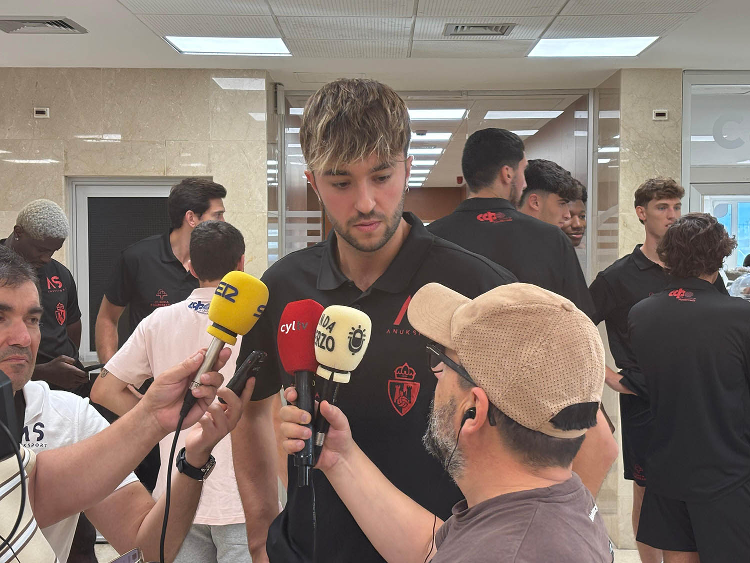 El jugador del Clínica Ponferrada SDP, Pau Treviño
