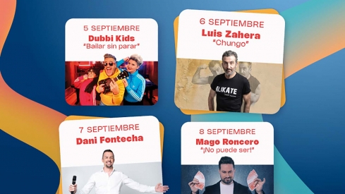 El Rosal se suma a las Fiestas de La Encina con Luis Zahera, Dani Fontecha, Dubbi Kids y el Mago Roncero