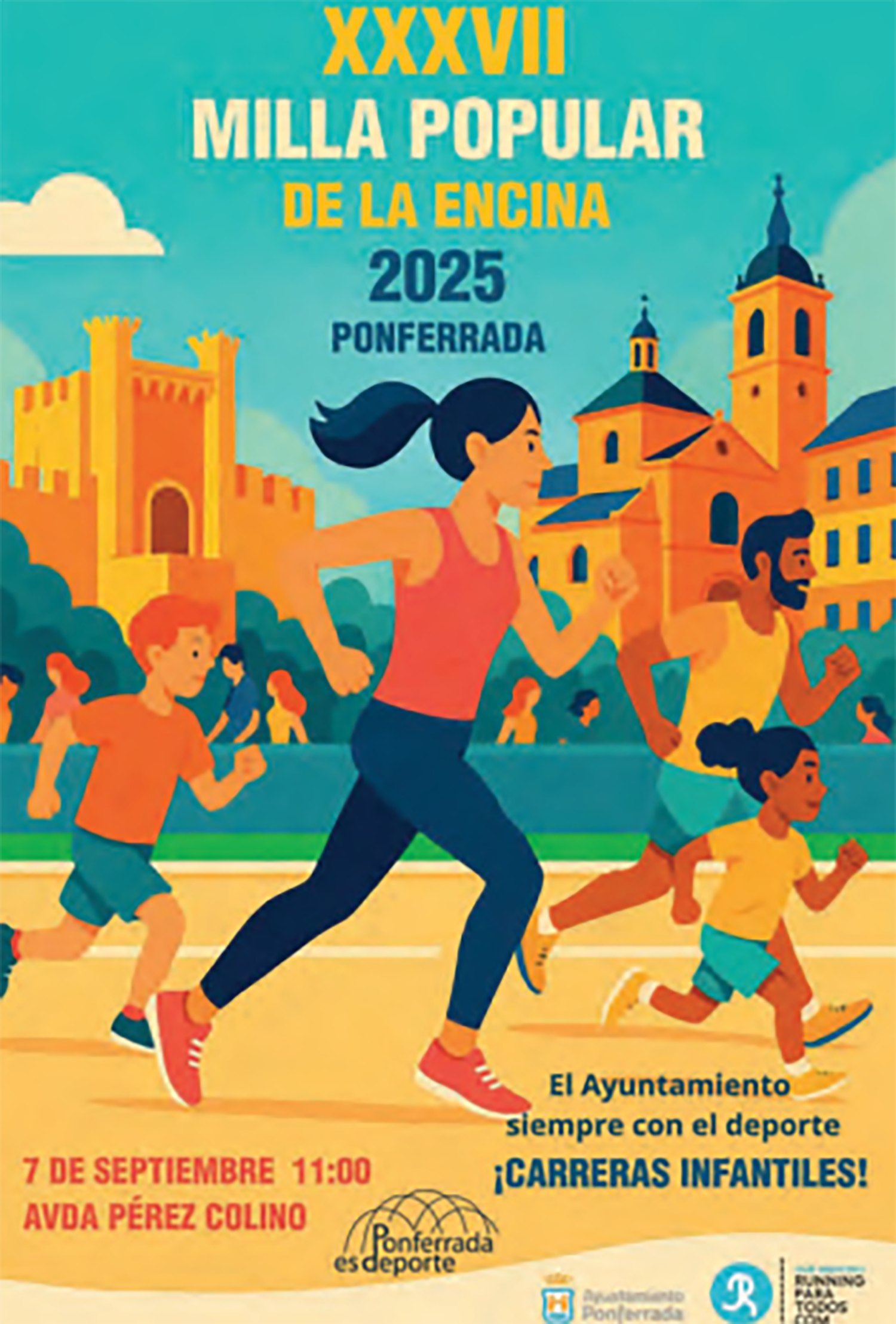 Cartel XXXVII Milla Popular de La Encina Cartel XXXVII Milla Popular de La Encina