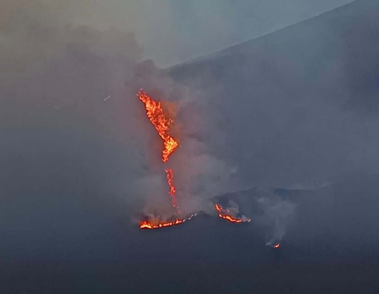 Incendio en Anllares del Sil