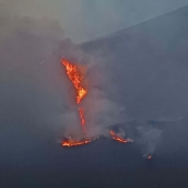 Incendio en Anllares del Sil
