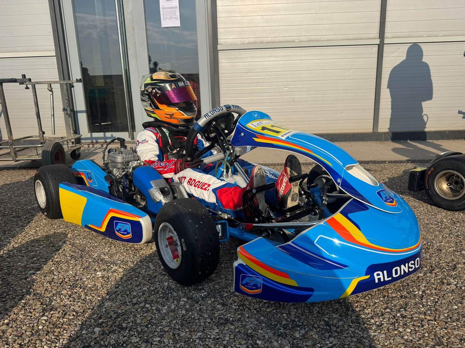 El piloto berciano Matteo Rodríguez El piloto berciano Matteo Rodríguez