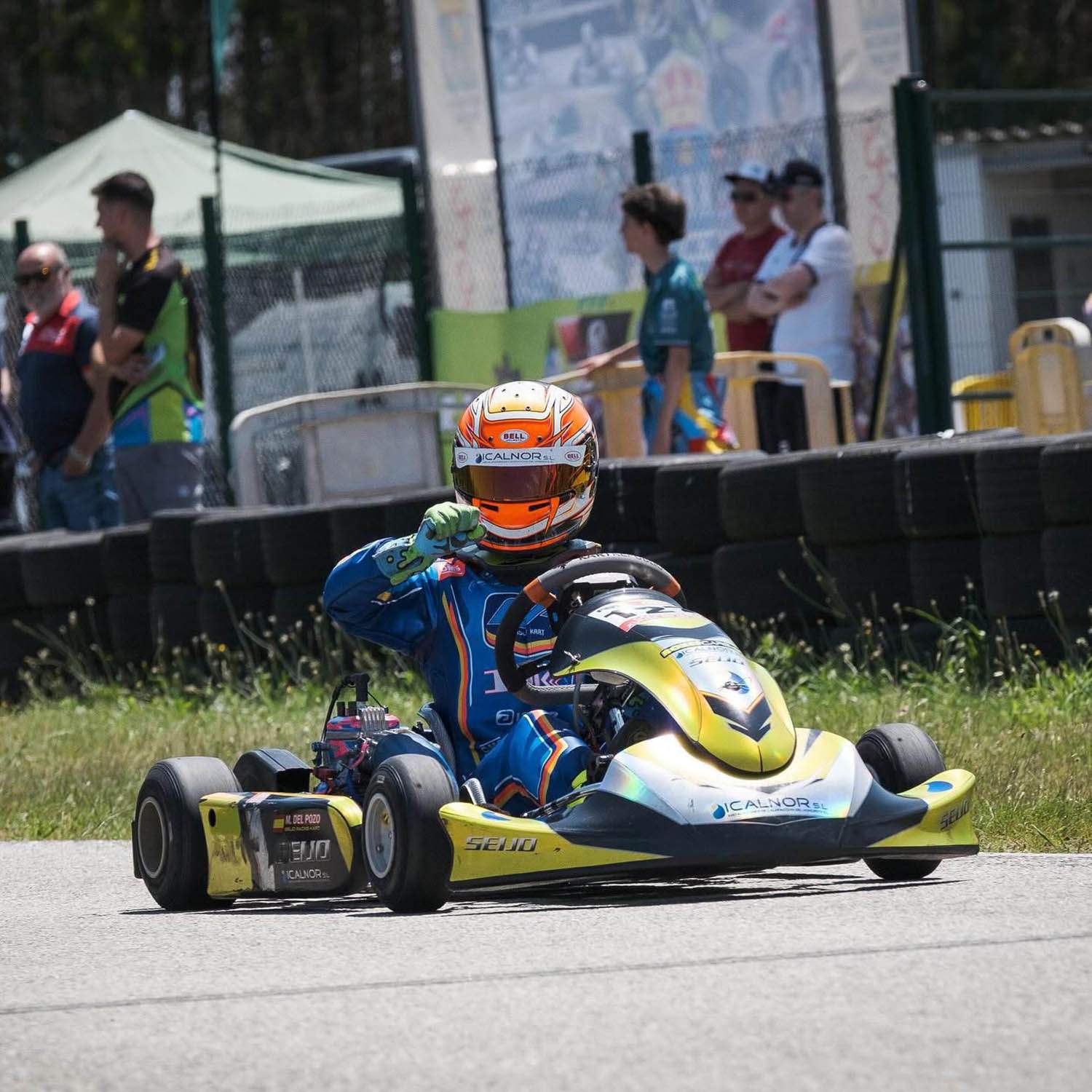 El piloto berciano Martín del Pozo El piloto berciano Martín del Pozo