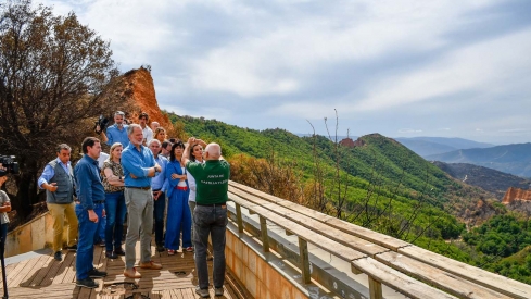 Visita de los reyes a Las Médulas (25)