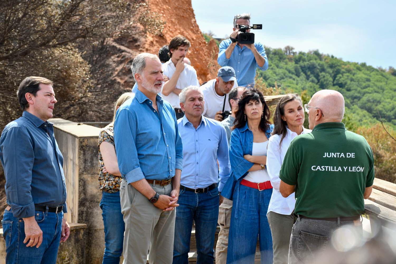 Visita de los reyes a Las Médulas (21) Visita de los reyes a Las Médulas (21)