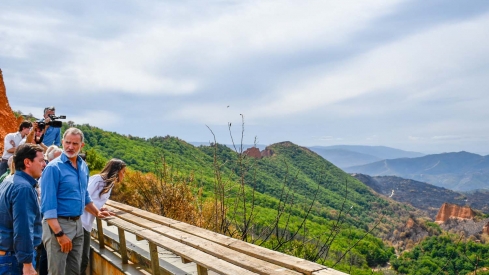 Visita de los reyes a Las Médulas (18)