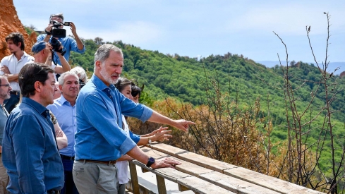 Visita de los reyes a Las Médulas (17)