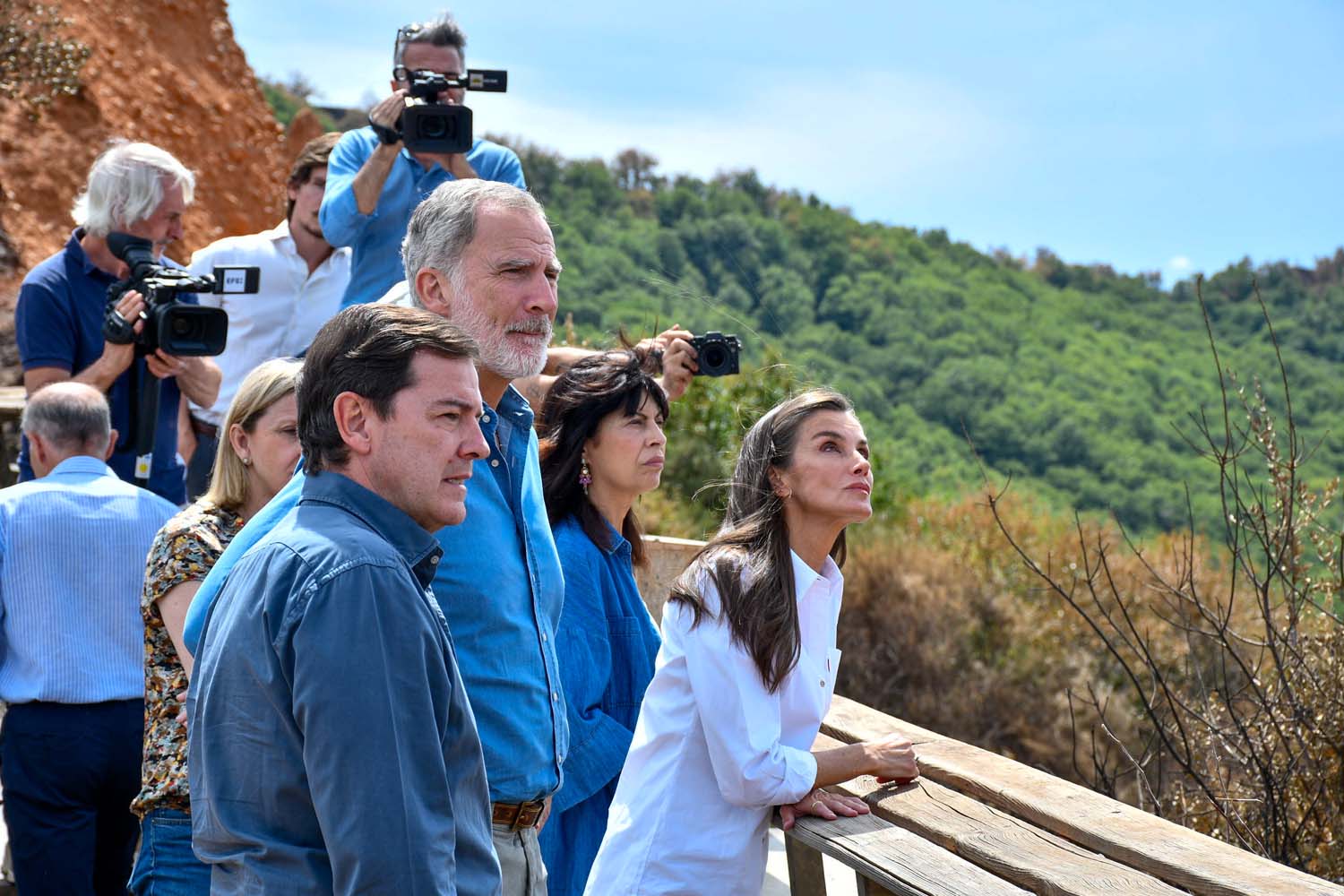 Visita de los reyes a Las Médulas (11) Visita de los reyes a Las Médulas (11)