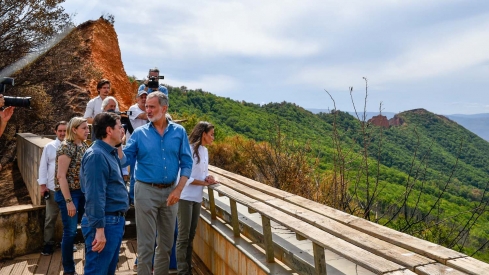 Visita de los reyes a Las Médulas (9)