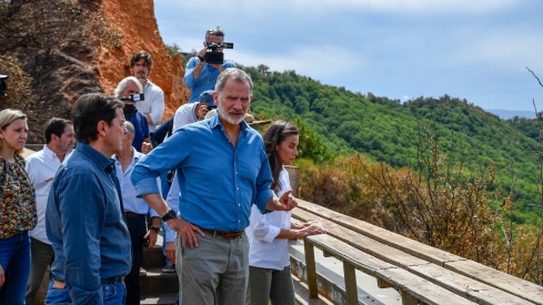 Visita de los reyes a Las Médulas (8)
