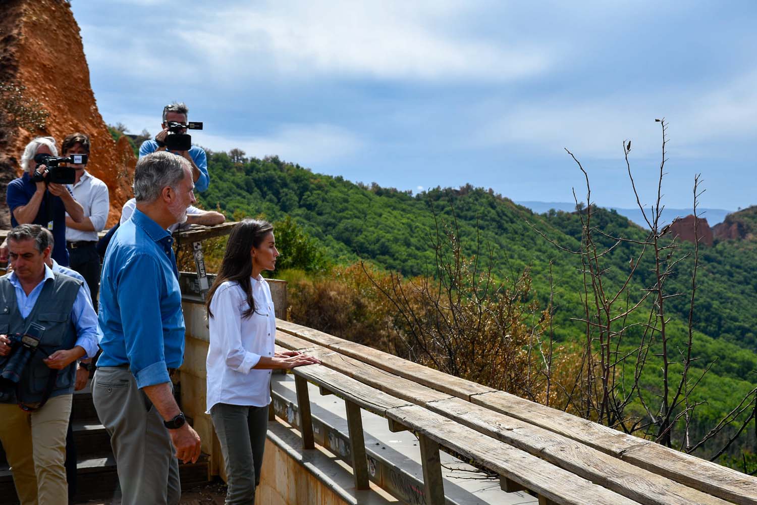 Visita de los reyes a Las Médulas (6)