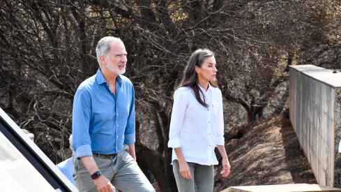 Visita de los reyes a Las Médulas (3)