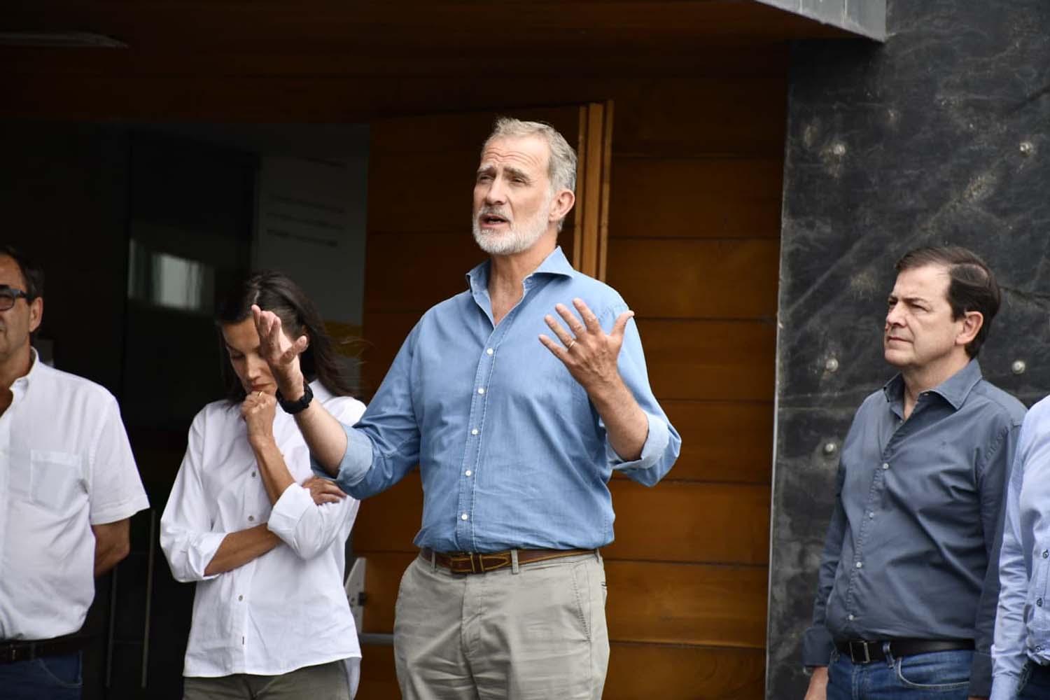 Visita de los reyes a la Casa Parque de Las Médulas (19) Visita de los reyes a la Casa Parque de Las Médulas (19)