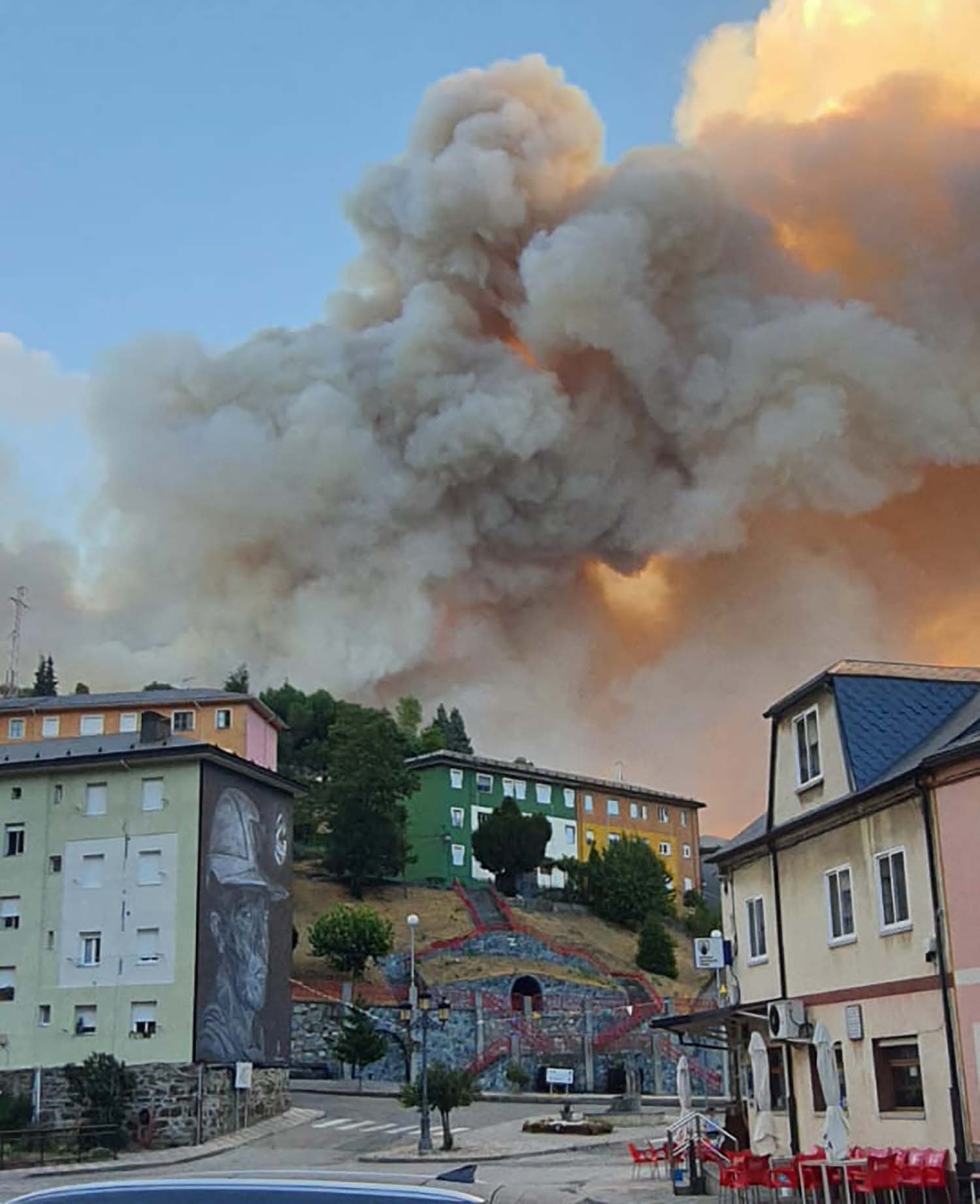 Tremor de Arriba incendios