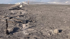 Antigua estación de El Morredero tras el incendio de Llamas de Cabrera (5) Cedidas por Manuel García Gómez
