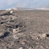 Antigua estación de El Morredero tras el incendio de Llamas de Cabrera (5) Cedidas por Manuel García Gómez
